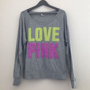 Pink light weight long sleeve